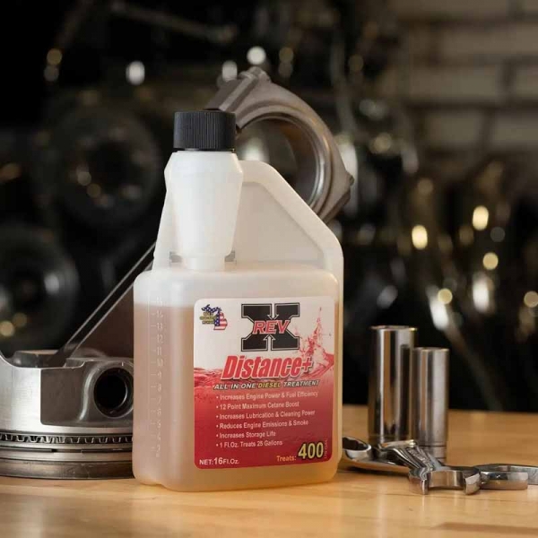 REV-X DIS1601 Distance + Fuel Additive (16-Oz. Bottle) | XDP
