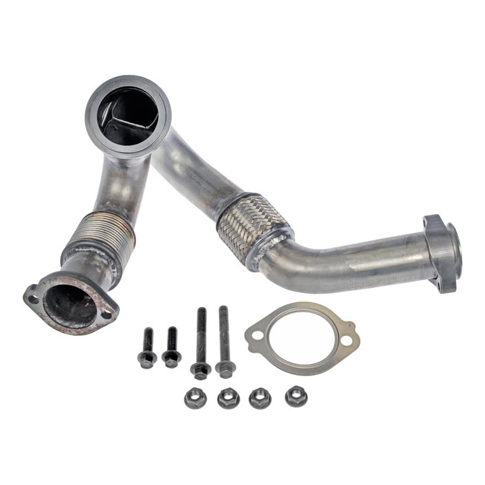 Dorman Exhaust Turbocharger Up Pipe Left for Super Duty Powerstroke 6.4L Diesel