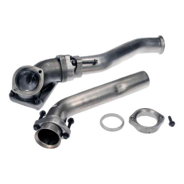Dorman Turbocharger Up Pipe - Driver Side Replacement For Select Ford & International Models, Durable Direct Fit Up-Pipe