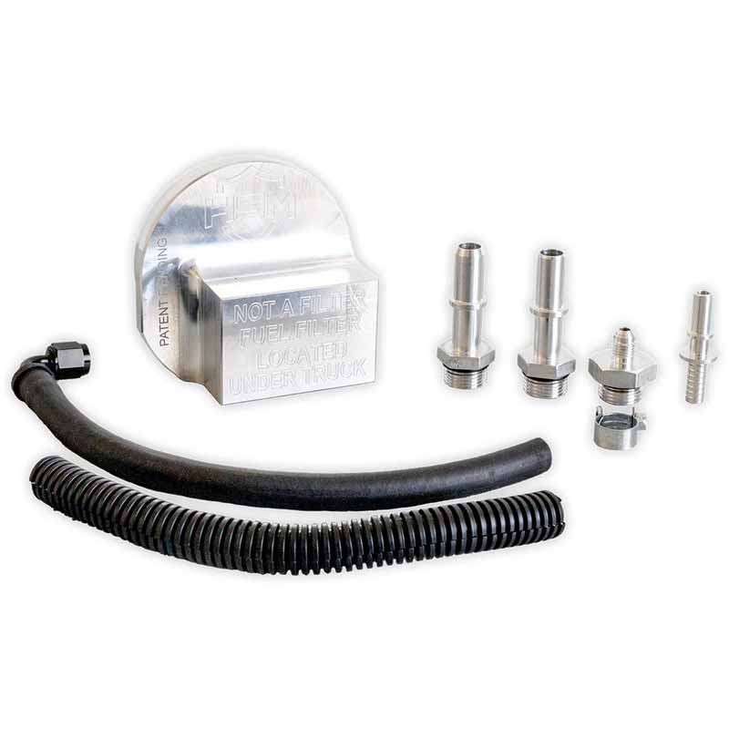 H&S Motorsports 121015 Upper Fuel Filter Bypass Kit XDP