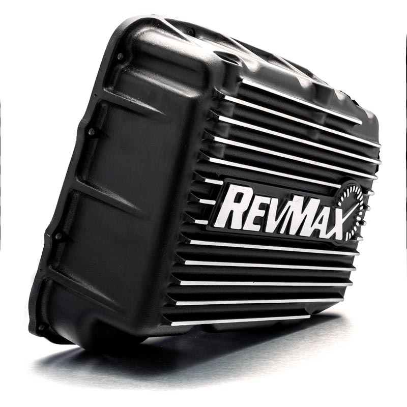 RevMax 68RFE900 68RFE Deep Aluminum Transmission Pan (Black) XDP