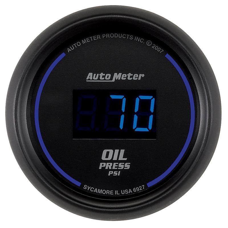 Auto Meter 6927 Cobalt Digital Oil Pressure Gauge