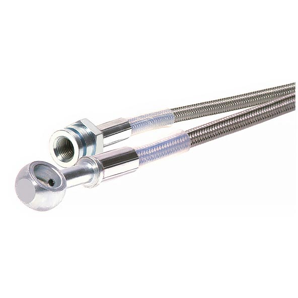 Russell 694540 Braided Stainless Steel Brake Hose Kit