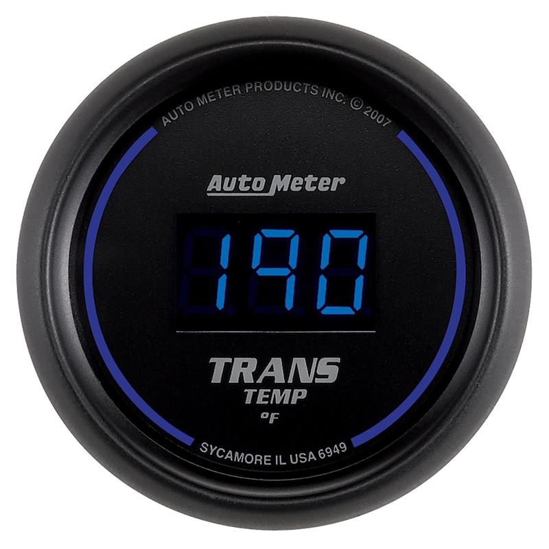 Auto Meter 6949 Cobalt Digital Transmission Temp. Gauge XDP