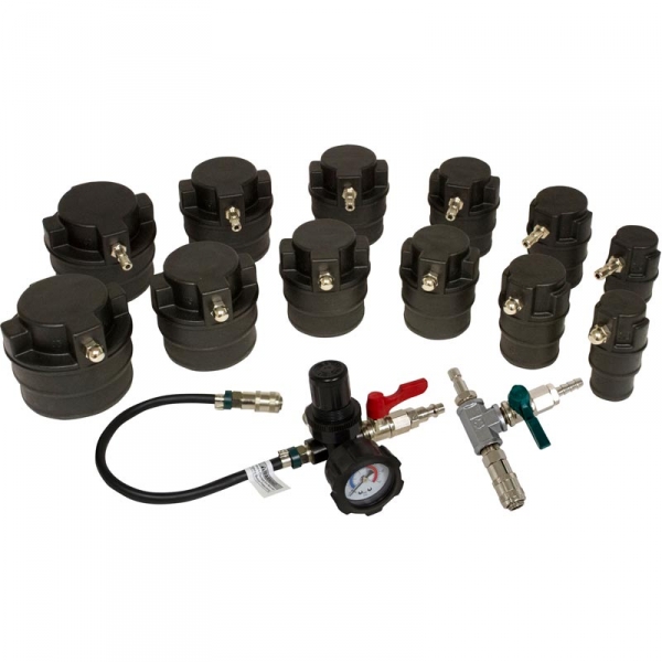 Image 1 for Lisle 69910 Turbo Air System Test Kit (With Smoke Machine Adapter)