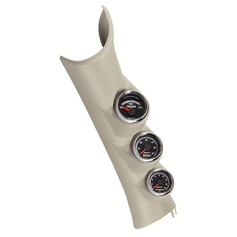 Auto Meter 7089 Triple Pillar Factory Match Gauge Kit XDP