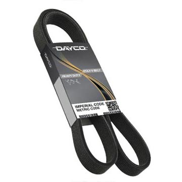Image 1 for Dayco 5080415 HD Poly Rib Serpentine Belt - Water Pump
