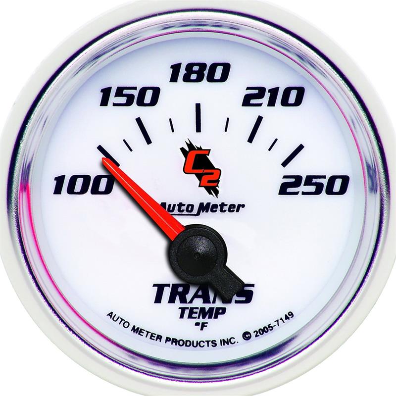 Auto Meter 7149 C2 Series Transmission Temp Gauge XDP