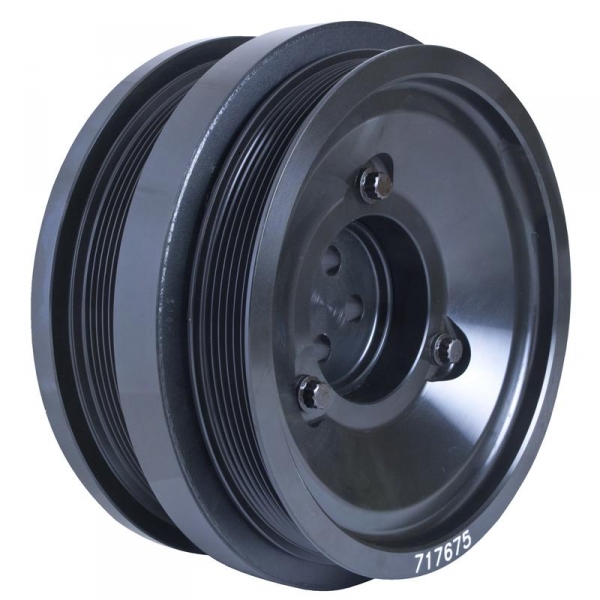 Image 1 for Fluidampr Powerstroke Dual Alternator Pulley 717675