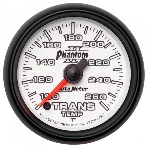 Image 1 for Auto Meter Phantom II Series Transmission Temp. Gauge 7557