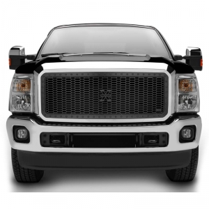 RBP RBP-261564NDX-1 NDX-1 Black Stainless Steel Wire Mesh Packaged Grille
