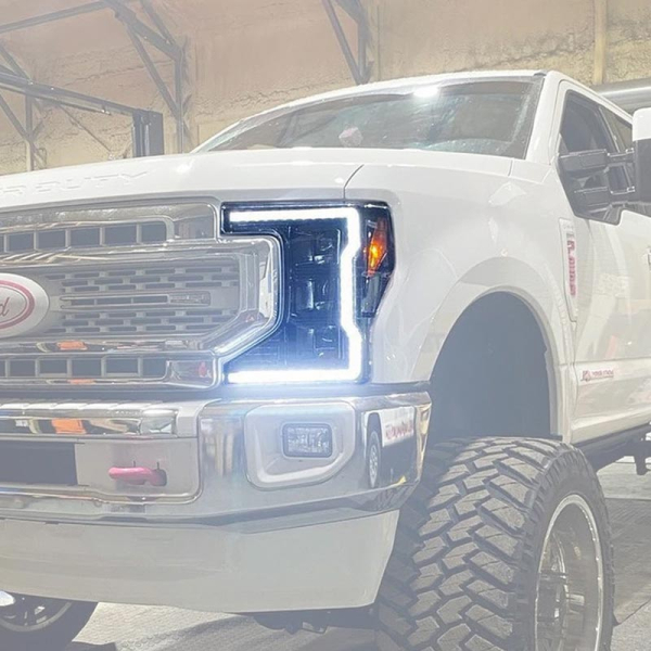 Image 1 for Recon 264472CLC Chrome LED Projector Headlights