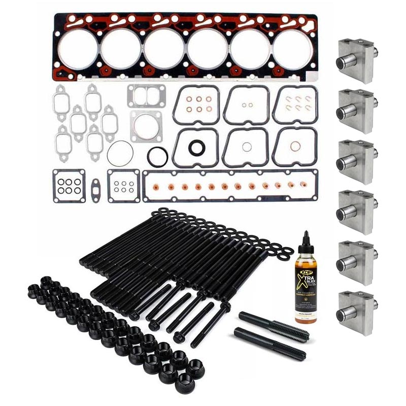 プレストマン Dodge 12V 5.9L Diesel Top End Gasket Kit with Headstuds