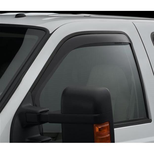 WeatherTech 80138 Dark Smoke Front Side Window Deflectors XDP