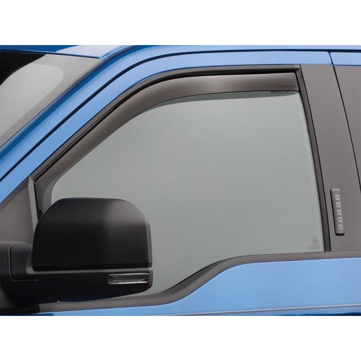 WeatherTech 80765 Dark Smoke Front Side Window Deflectors XDP