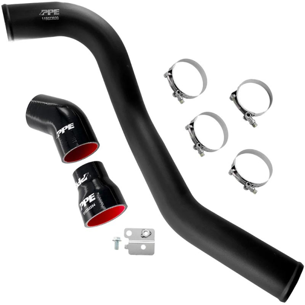 Image 1 for PPE 115022020 3" Hot Side Intercooler Pipe - Black