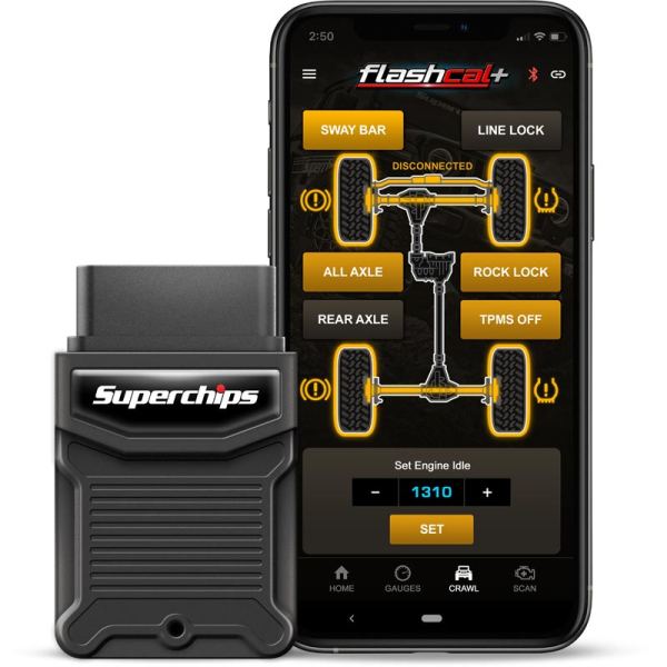 Superchips SC-MOD Flashcal+ For Wrangler & Gladiator Calibration
