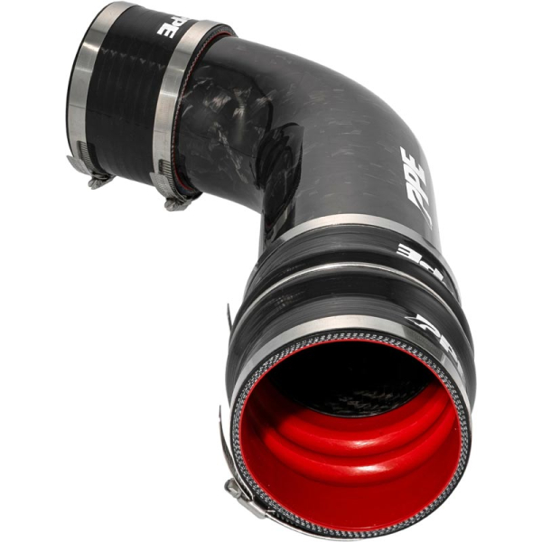 PPE Zilla Carbon Fiber Turbo Inlet Tube - Forged Carbon 115020070