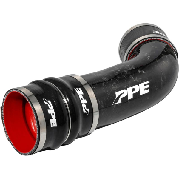 PPE Zilla Carbon Fiber Turbo Inlet Tube- Forged Carbon 115020170 | XDP