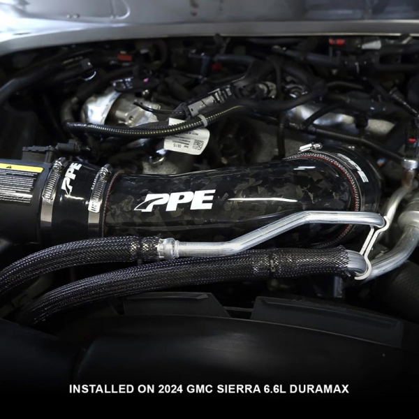 PPE Zilla Carbon Fiber Turbo Inlet Tube- Forged Carbon 115020170 | XDP