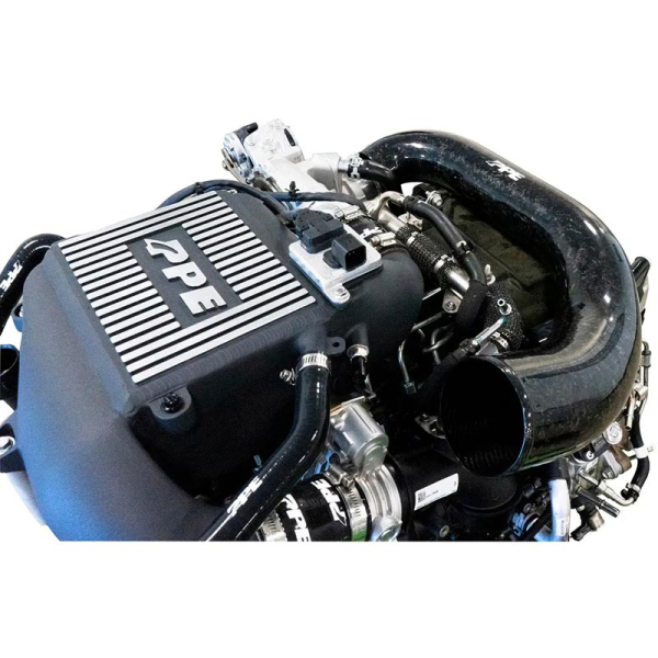 PPE Zilla Carbon Fiber Intake Tube - Forged Carbon 115020370 | XDP