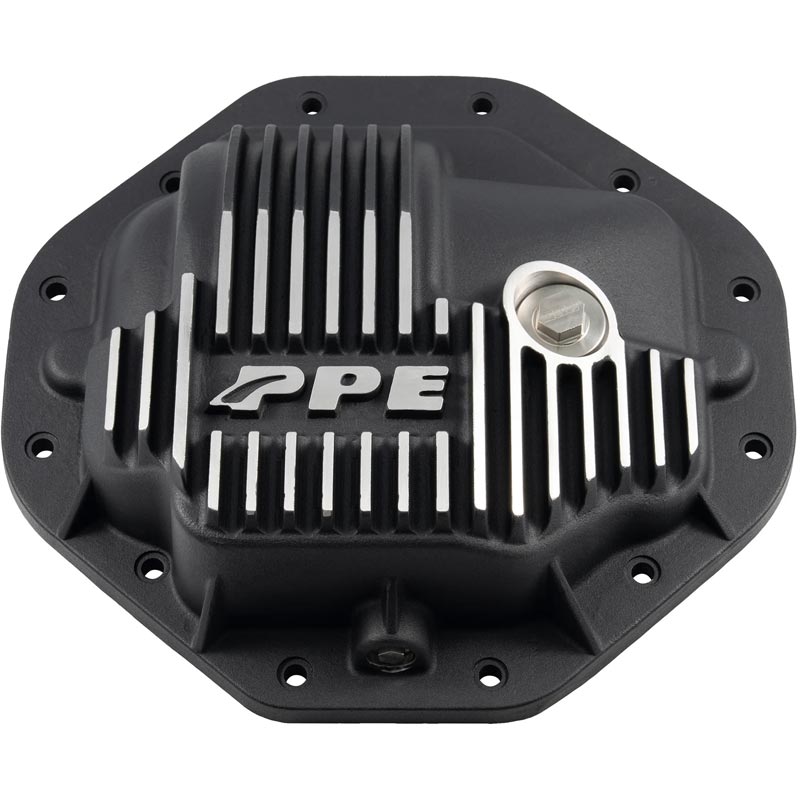 PPE Heavy-Duty Cast Aluminum Rear Differential Cover - Brushed