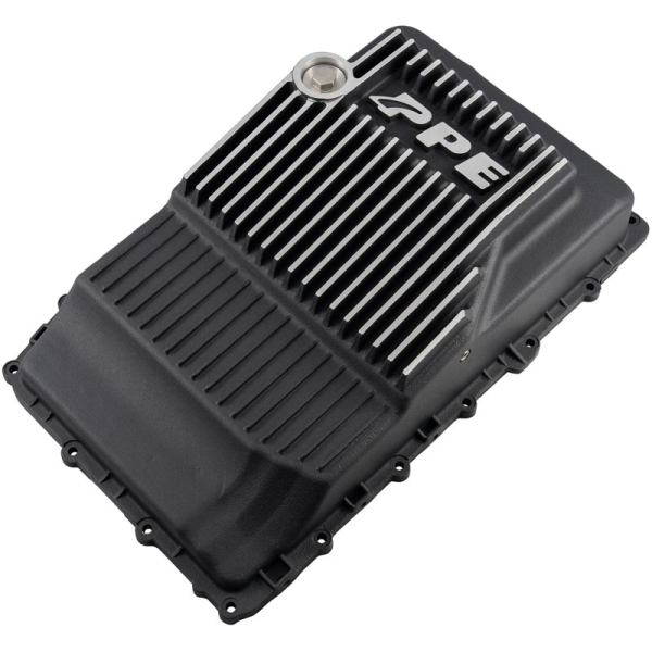 PPE Heavy-Duty Aluminum 10R80 Deep Transmission Pan - Brushed
