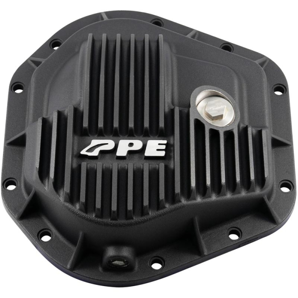 Image 1 for PPE 338041120 Dana 50/60 Cast Aluminum Front Differential Cover - Black