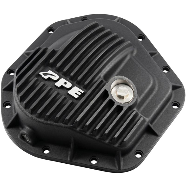 PPE Dana 50/60 Cast Aluminum Front Differential Cover - Black