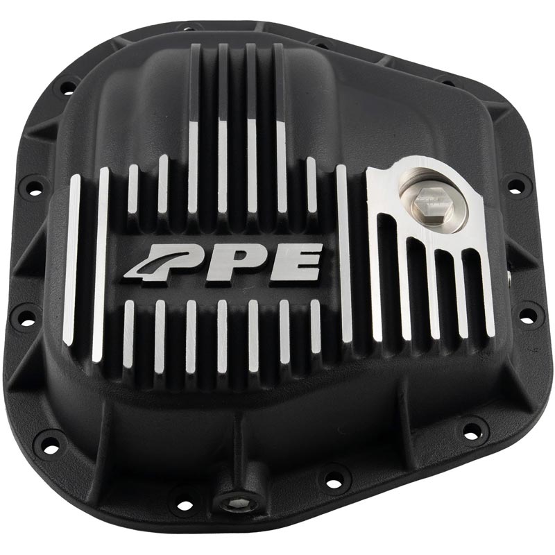 PPE Heavy-Duty Cast Aluminum Rear Differential Cover - Brushed ...