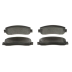 Thumbnail for Bosch BHD1069 QuietCast Semi-Metallic Disc Brake Pads (Front)