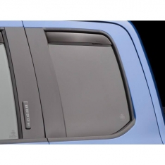 WeatherTech 83765 Dark Smoke Rear Side Window Deflectors