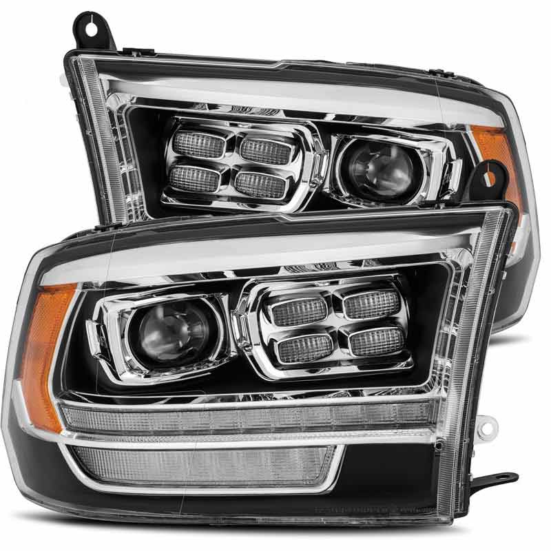 AlphaRex LUXX-Series Projector Headlights Alpha-Black | Toyota 4Runner (10-13) (880756)