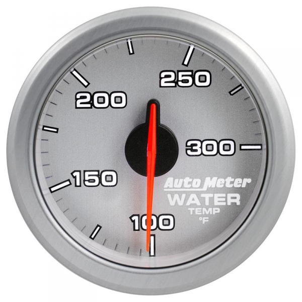 Image 1 for Auto Meter 9154-UL Silver AirDrive Series Water Temp Gauge