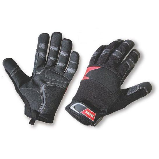Warn 91650 Black Winch Gloves (Large) XDP