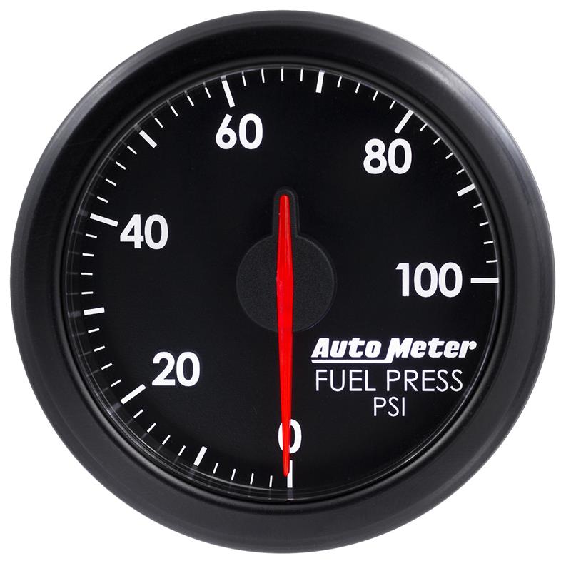 Auto Meter 9171T Black AirDrive Series Fuel Pressure Gauge XDP