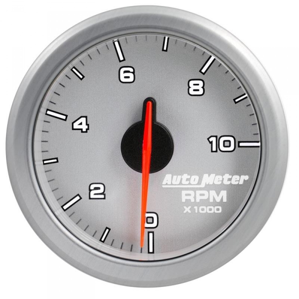 Image 1 for Auto Meter 9197-UL Silver AirDrive Series Tachometer