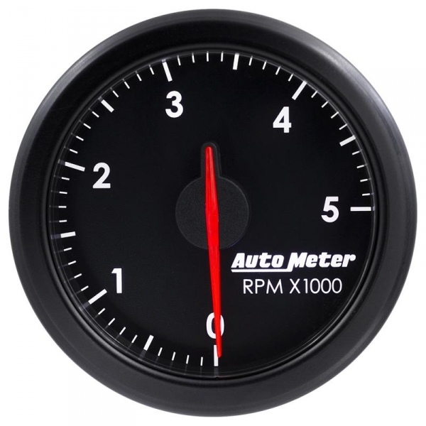 Image 1 for Auto Meter 9198-T Black AirDrive Series Tachometer