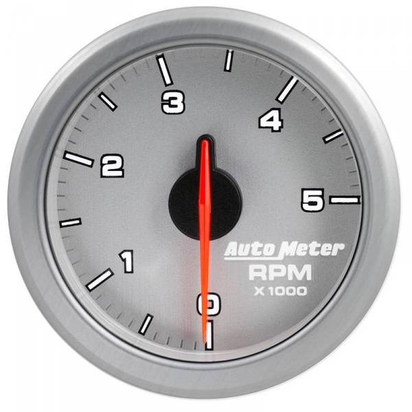 Image 1 for Auto Meter 9198-UL Silver AirDrive Series Tachometer