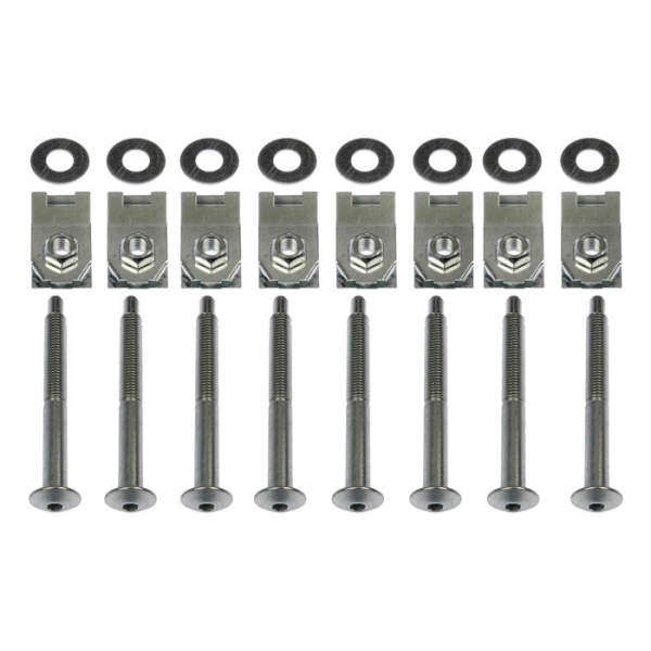 Fudoray Truck Bed Mounting Bolt Nut Hardware Kit for 1999-2013 Ford F250 F350 F450 F550 Super Duty Replaces Dorman 924-311