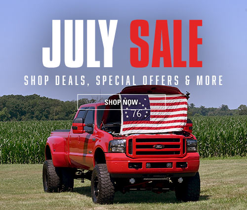 Hero banner image highlighting current month sale
