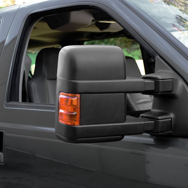 Spyder XTune 9935459 G2 Power Heated Amber LED Telescoping Mirror