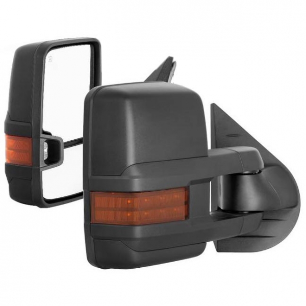 Spyder XTune 9936692 G2 Power Heated Amber LED Telescoping Mirror