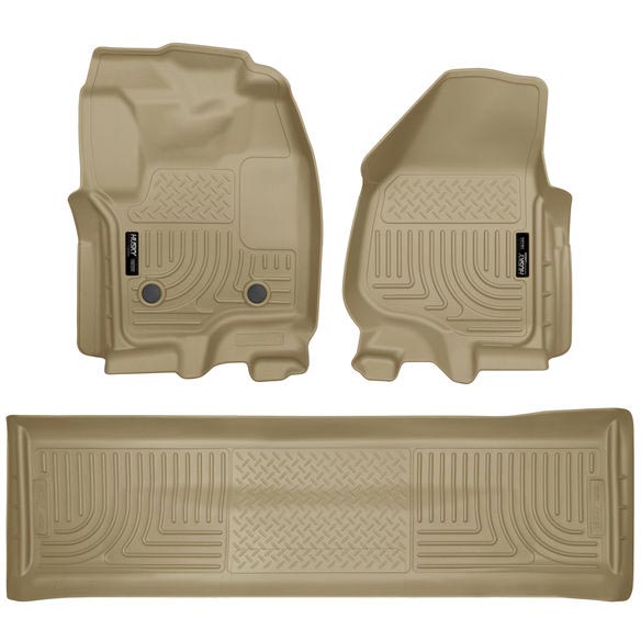Husky Liners WeatherBeater Tan 3rd Seat Floor Liner | Chevy/GMC Suburban/Yukon XL (15) (19293) main image 0