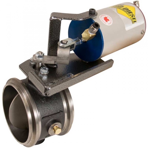 Image 1 for BD Diesel Remote Mount 4" Exhaust Brake 1037144