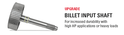 Include Input Shaft
