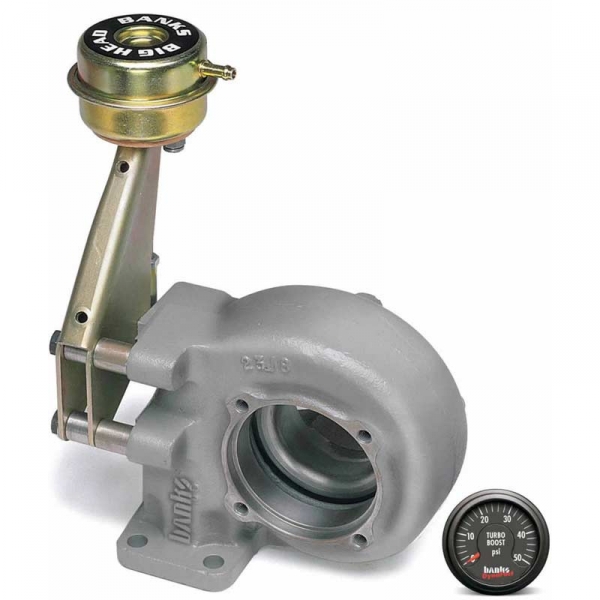 Image 1 for Banks Power Quick-Turbo Assembly With Wastegate & Boost Gauge 24053