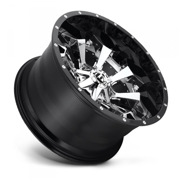 Fuel Assault D246 2-PC Wheel - Gloss Back - Chrome | XDP