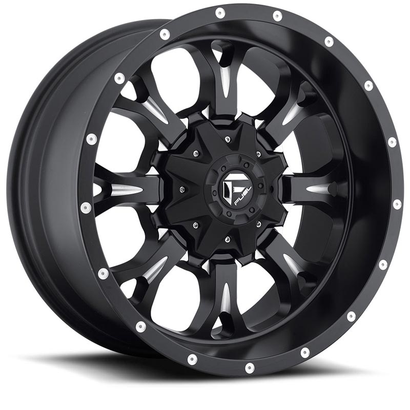 Fuel Krank D517 1-PC Wheel - Matte Black - Milled | XDP