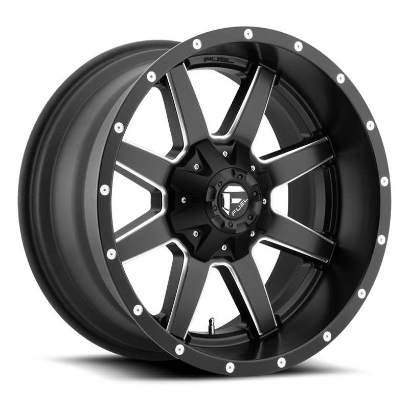 Fuel D53817909857 Maverick D538 1-PC Wheel - Matte Black - Milled